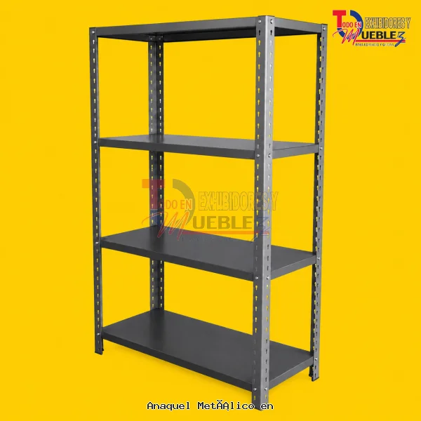 Anaquel Metálico en gris